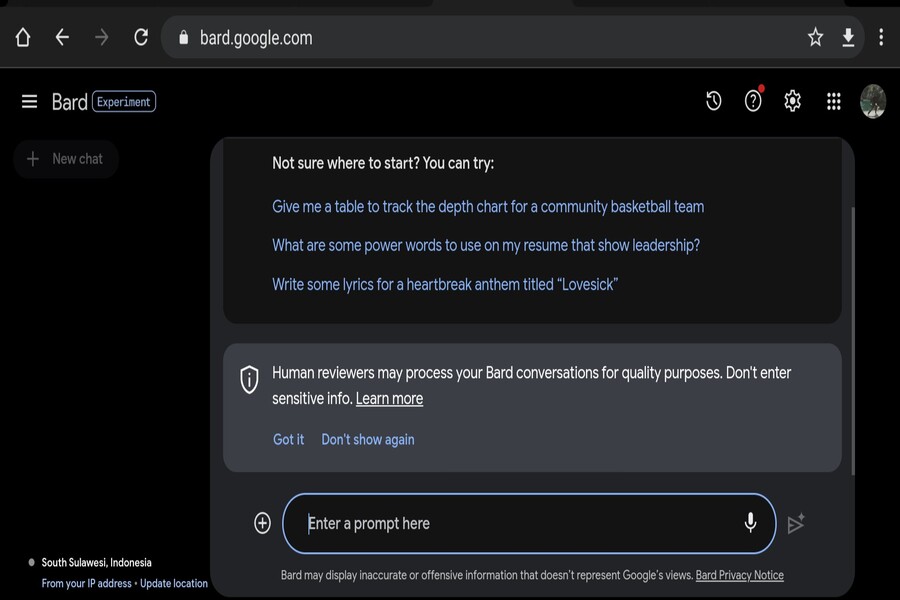 Cara Menggunakan Google Bard 