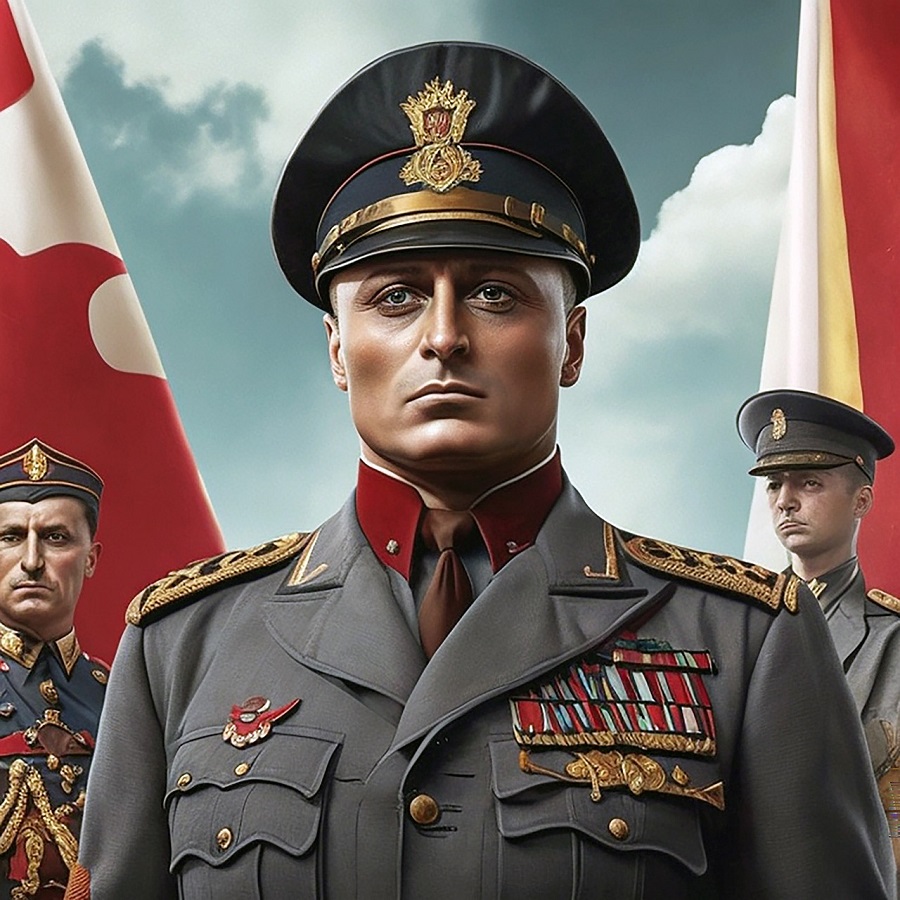 Gambar Benito Mussolini