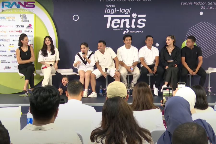 Press Conference Lagi Lagi Tenis Rans Entertainment