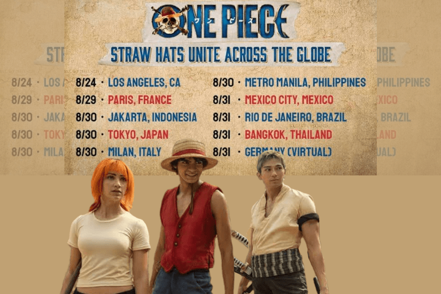 Jadwal Fan meeting dan screening one Piece Live Action 